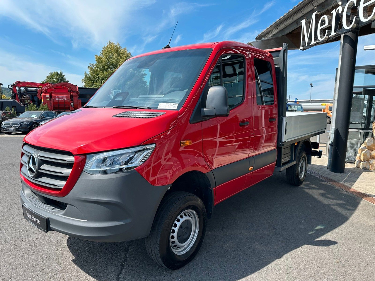 Mercedes-Benz Sprinter 319 CDI 4x4 DoKa Klima AHK3,5to - Transportbil med kapell, Dubbelhytt transportbil: bild 3 Mercedes-Benz Sprinter 319 CDI 4x4 DoKa Klima AHK3,5to - Transportbil med kapell, Dubbelhytt transportbil: bild 3