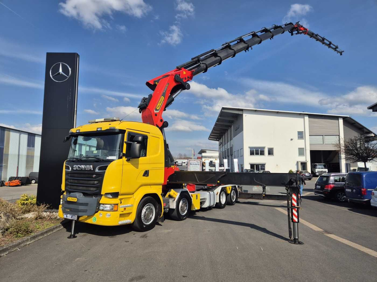 Scania R 730 LB8x2*6HNB Palfinger PK 165.002 TEC 7 JIB - Kranbil: bild 1 Scania R 730 LB8x2*6HNB Palfinger PK 165.002 TEC 7 JIB - Kranbil: bild 1