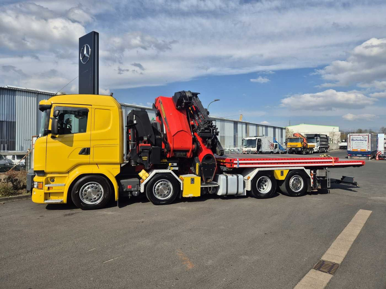 Scania R 730 LB8x2*6HNB Palfinger PK 165.002 TEC 7 JIB - Kranbil: bild 4 Scania R 730 LB8x2*6HNB Palfinger PK 165.002 TEC 7 JIB - Kranbil: bild 4
