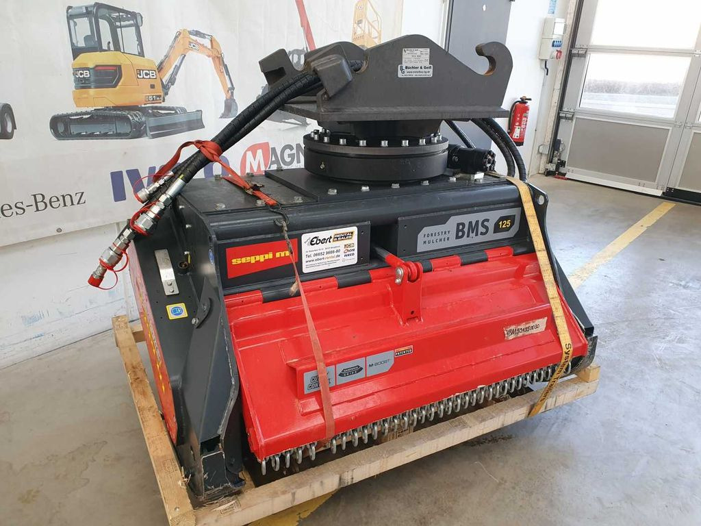 Seppi M. BMS 125 Forstmulcher / Drehmotor / DEMO - Skogsfräs: bild 4 Seppi M. BMS 125 Forstmulcher / Drehmotor / DEMO - Skogsfräs: bild 4