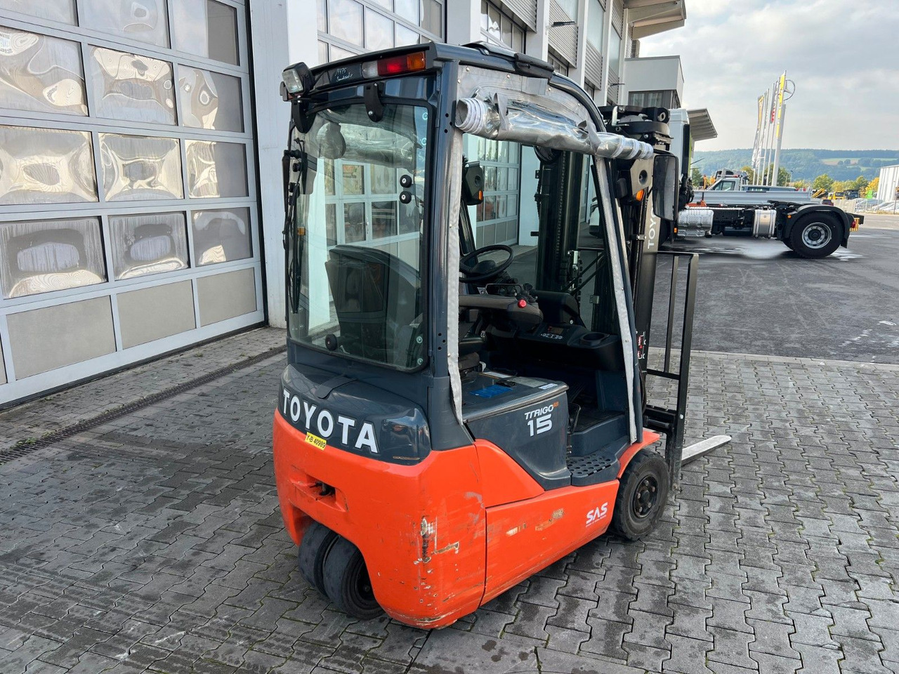 Toyota 8FBET15 / Triplex: 4.30m / nur 1.187h! / SS - Eltruck: bild 4 Toyota 8FBET15 / Triplex: 4.30m / nur 1.187h! / SS - Eltruck: bild 4
