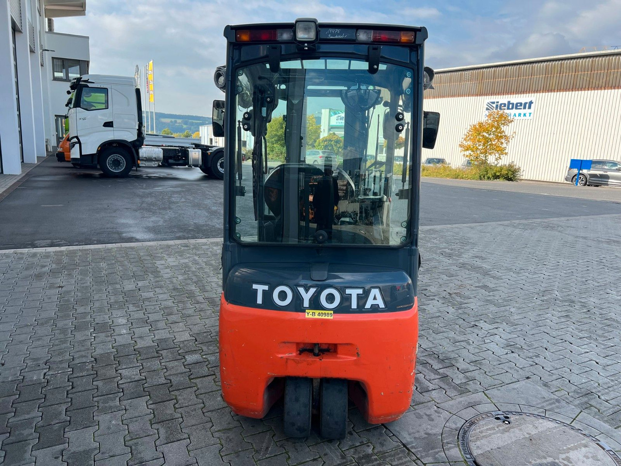 Toyota 8FBET15 / Triplex: 4.30m / nur 1.187h! / SS - Eltruck: bild 5 Toyota 8FBET15 / Triplex: 4.30m / nur 1.187h! / SS - Eltruck: bild 5