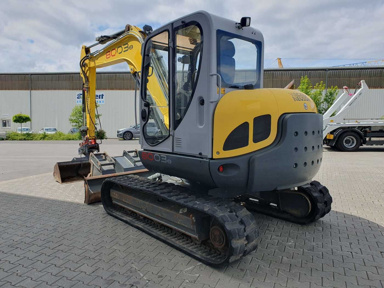 Wacker 8003 / MS08 / nur 4.035h / 2014 / Löffelpaket - Bandgrävare: bild 5 Wacker 8003 / MS08 / nur 4.035h / 2014 / Löffelpaket - Bandgrävare: bild 5