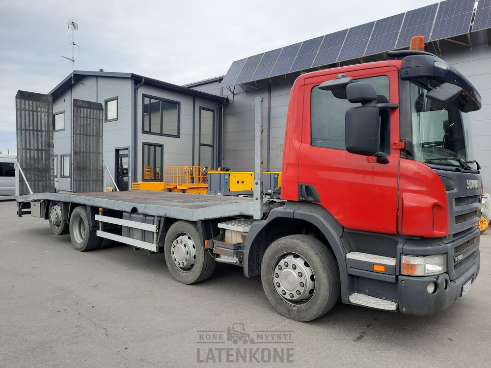 Scania P380 8x2 koneenkuljetusauto - Biltransportbil lastbil: bild 2 Scania P380 8x2 koneenkuljetusauto - Biltransportbil lastbil: bild 2