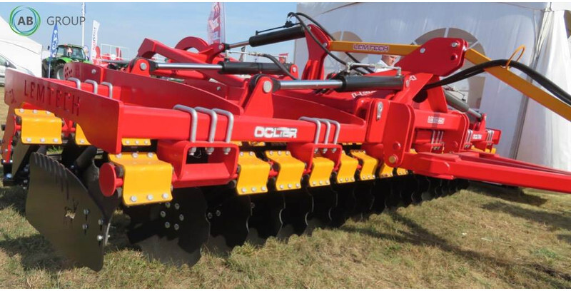 Lemtech brona talerzowa hydrauliczna z wózkiem transportow - Tallriksredskap: bild 1 Lemtech brona talerzowa hydrauliczna z wózkiem transportow - Tallriksredskap: bild 1