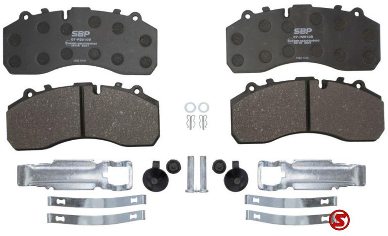 Diversen Remblok mercedes - daf - iveco WVA29108 - Bromsbelägg för Lastbil: bild 1 Diversen Remblok mercedes - daf - iveco WVA29108 - Bromsbelägg för Lastbil: bild 1