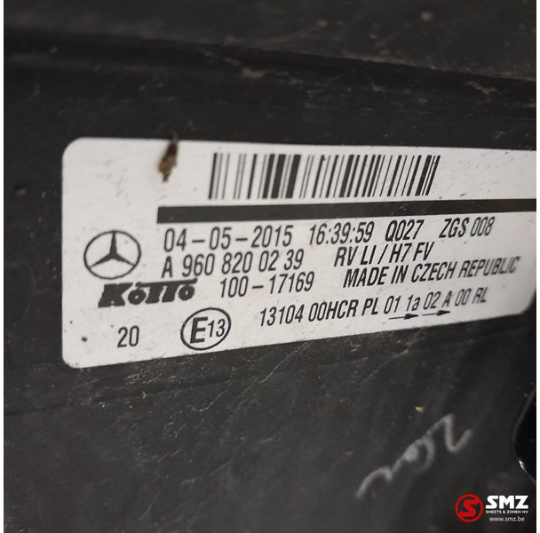 Mercedes-Benz Occ koplamp links Mercedes - Strålkastare för Lastbil: bild 3 Mercedes-Benz Occ koplamp links Mercedes - Strålkastare för Lastbil: bild 3