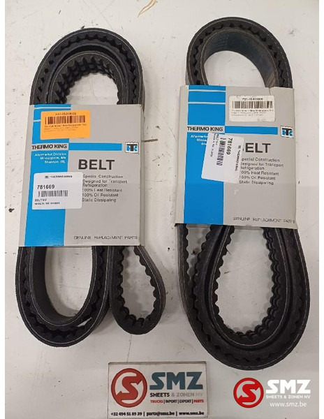 THERMOKING Set van 2 aandrijfriemen Thermoking - Rem för Lastbil: bild 1 THERMOKING Set van 2 aandrijfriemen Thermoking - Rem för Lastbil: bild 1