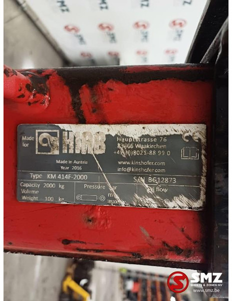 Hiab Occ pallethaak KM414F-2000 Hiab - Tillbehör för Materialhanteringsutrustning: bild 5 Hiab Occ pallethaak KM414F-2000 Hiab - Tillbehör för Materialhanteringsutrustning: bild 5