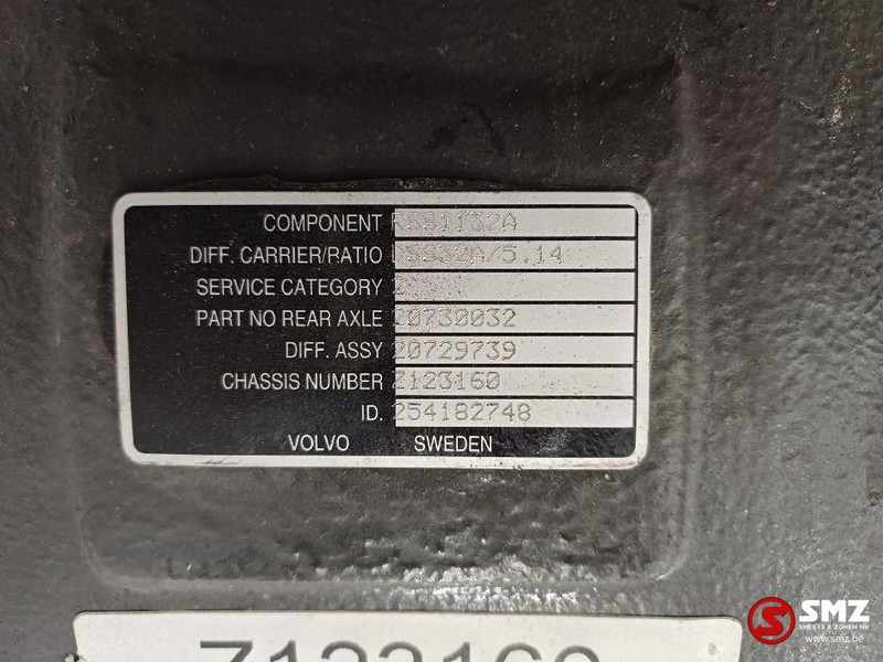 Volvo Occ differentiëel DSS32A/5.14 Volvo RSS1132A - Differential för Lastbil: bild 5 Volvo Occ differentiëel DSS32A/5.14 Volvo RSS1132A - Differential för Lastbil: bild 5
