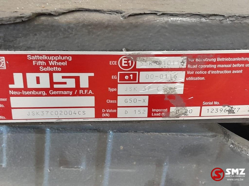 Jost Occ koppelschotel + montageplaat JSK37C JOST - Vändskivekoppling för Lastbil: bild 5 Jost Occ koppelschotel + montageplaat JSK37C JOST - Vändskivekoppling för Lastbil: bild 5