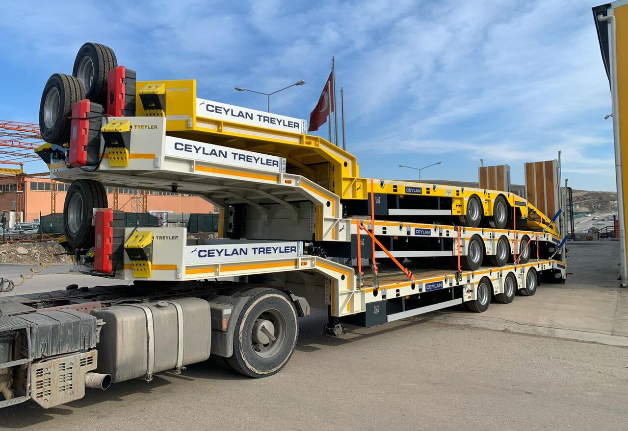 CEYLAN 2 AXLES STANDART & EXTENDABLE LOWBED - Låg lastare semitrailer: bild 4 CEYLAN 2 AXLES STANDART & EXTENDABLE LOWBED - Låg lastare semitrailer: bild 4