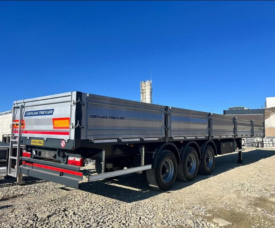 CEYLAN 3 AXLES FLATBED&PLATFORM WITH SIDE COVER - Flaktrailer: bild 2 CEYLAN 3 AXLES FLATBED&PLATFORM WITH SIDE COVER - Flaktrailer: bild 2