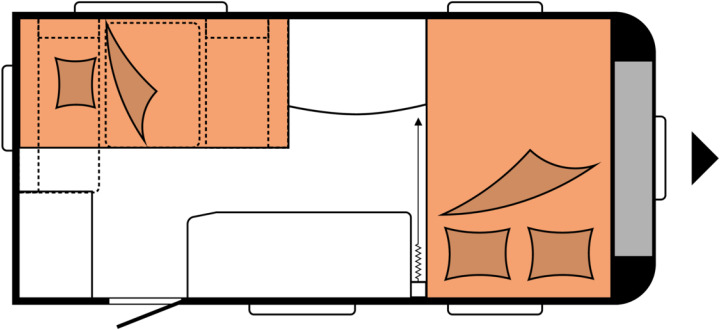 Hobby DE LUXE 440 SF - Husvagn: bild 2 Hobby DE LUXE 440 SF - Husvagn: bild 2
