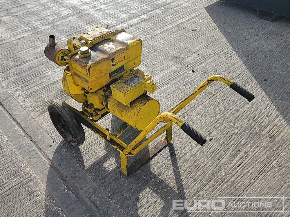 1kVA Generator, Lister Petter Engine - Elgenerator: bild 3 1kVA Generator, Lister Petter Engine - Elgenerator: bild 3