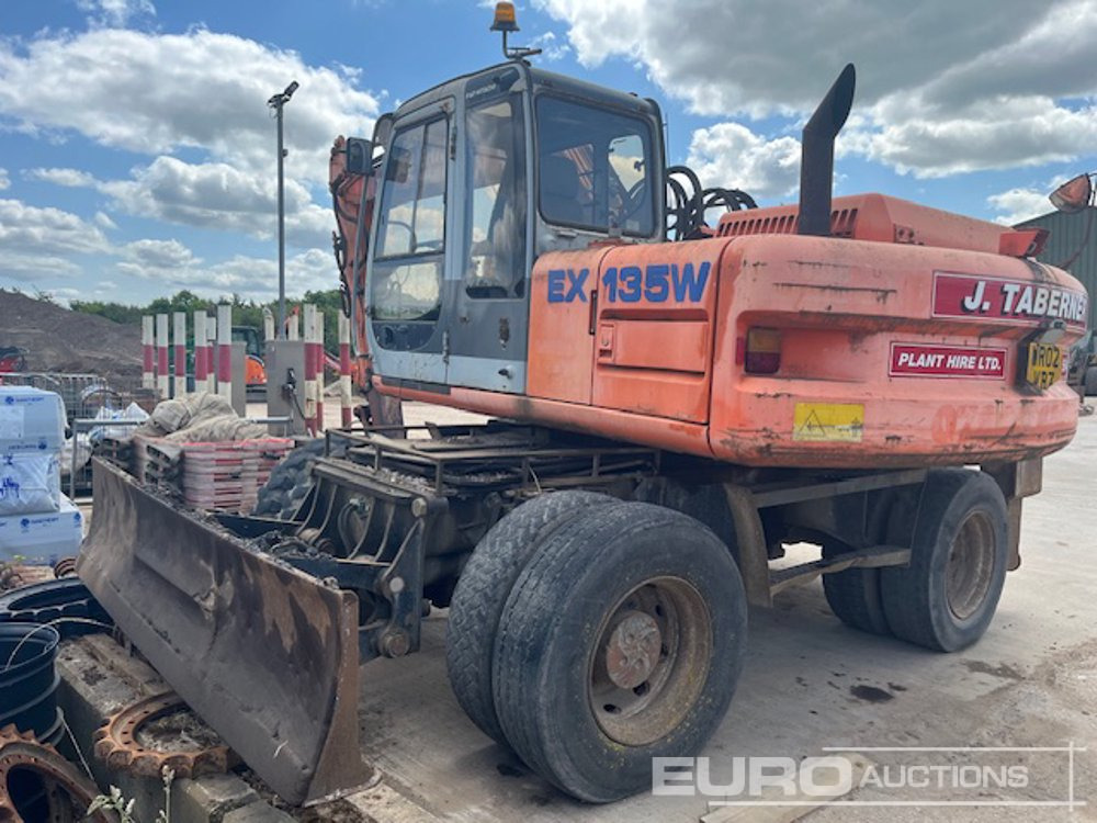 2002 Fiat Hitachi EX135W - Grävmaskin på däck: bild 3 2002 Fiat Hitachi EX135W - Grävmaskin på däck: bild 3
