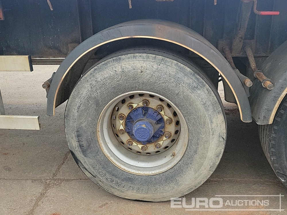 Flaktrailer 2007 SDC Trailer Tri Axle Extendable Flatbed Trailer, Twist Locks, Rear Steer: bild 15