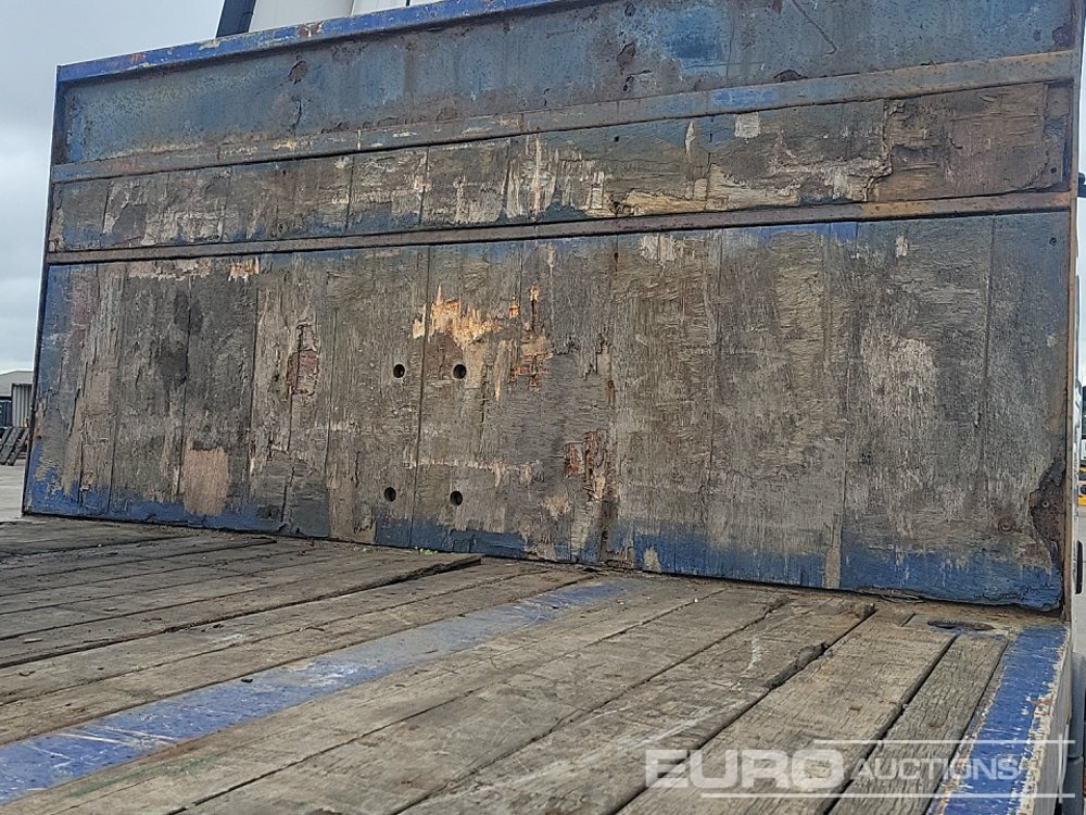 Flaktrailer 2007 SDC Trailer Tri Axle Extendable Flatbed Trailer, Twist Locks, Rear Steer: bild 9
