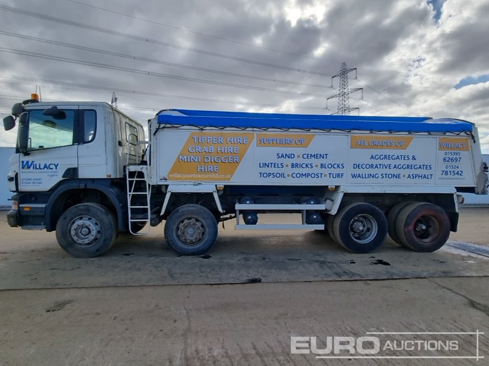 2007 Scania P380 - Tippbil lastbil: bild 2 2007 Scania P380 - Tippbil lastbil: bild 2