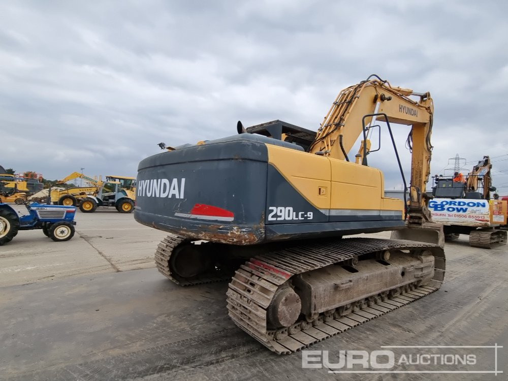 2010 Hyundai R290LC-9 - Bandgrävare: bild 5 2010 Hyundai R290LC-9 - Bandgrävare: bild 5