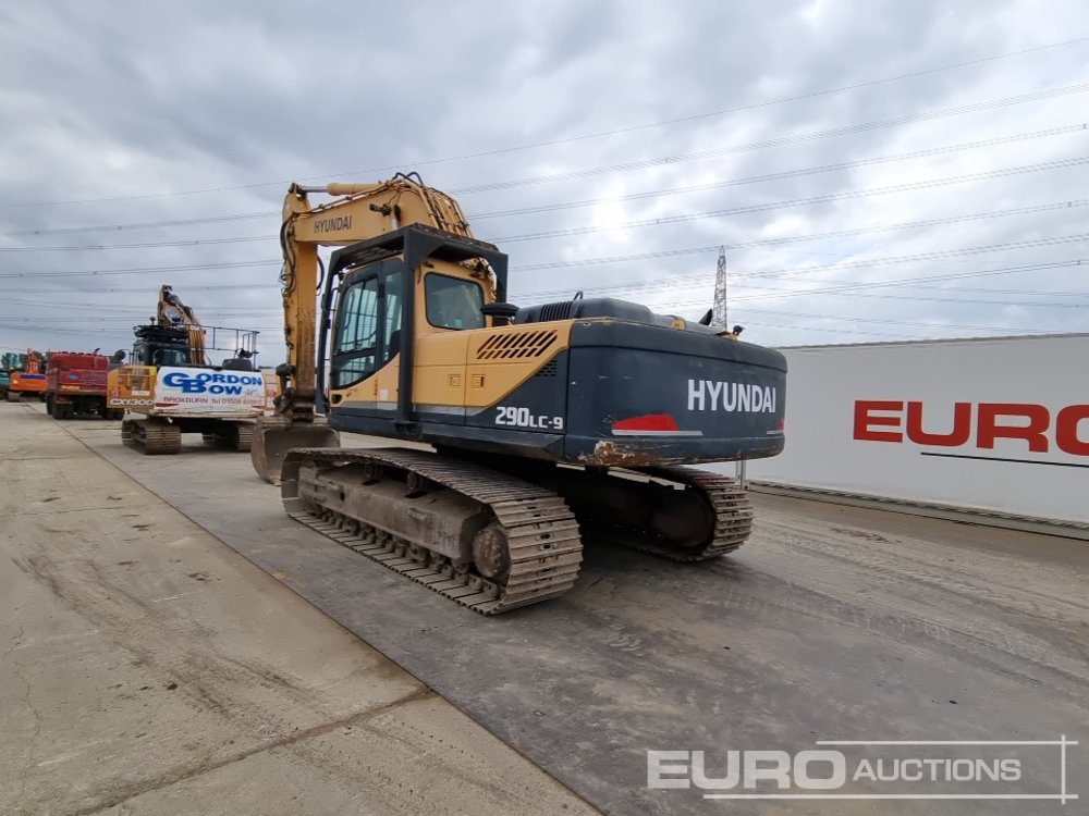 2010 Hyundai R290LC-9 - Bandgrävare: bild 3 2010 Hyundai R290LC-9 - Bandgrävare: bild 3