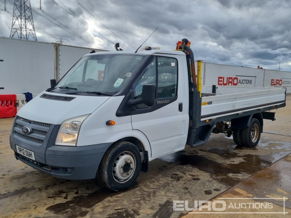 2012 Ford Transit 100 T350 - Transportbil med flak: bild 1 2012 Ford Transit 100 T350 - Transportbil med flak: bild 1