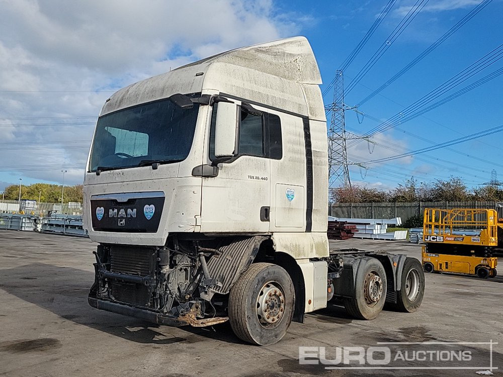 2012 MAN TGX26.440 - Chassi lastbil: bild 1 2012 MAN TGX26.440 - Chassi lastbil: bild 1