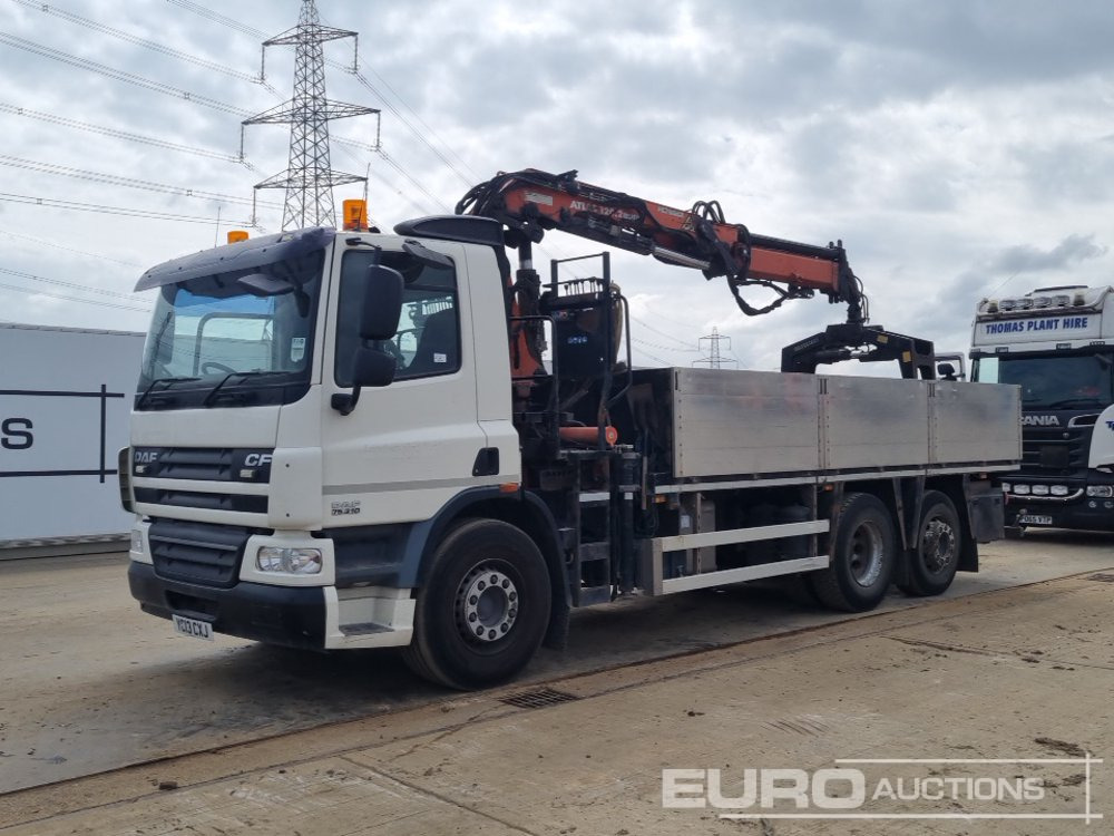 2013 DAF CF75.310 - Flakbil: bild 1 2013 DAF CF75.310 - Flakbil: bild 1
