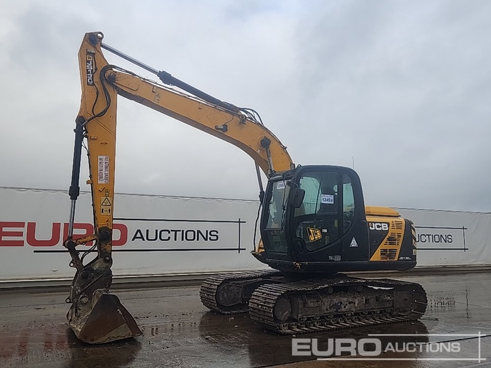 2013 JCB JS130LC T4 - Bandgrävare: bild 1 2013 JCB JS130LC T4 - Bandgrävare: bild 1