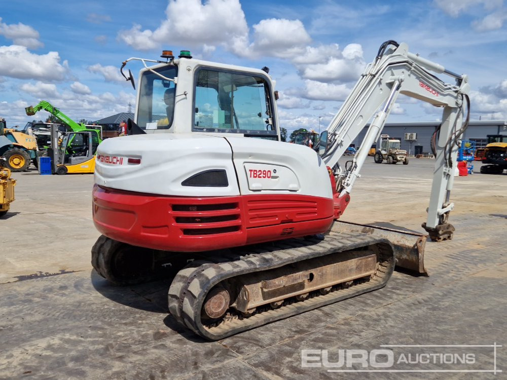 2014 Takeuchi TB290 - Minigrävmaskin: bild 5 2014 Takeuchi TB290 - Minigrävmaskin: bild 5