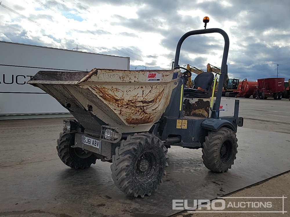 2014 Terex TA3S - Minitippbil: bild 1 2014 Terex TA3S - Minitippbil: bild 1