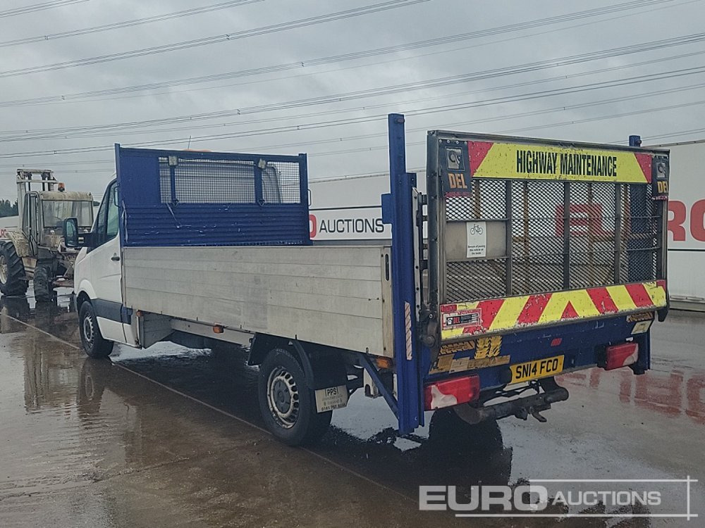 2014 Volkswagen Crafter - Transportbil med flak: bild 3 2014 Volkswagen Crafter - Transportbil med flak: bild 3