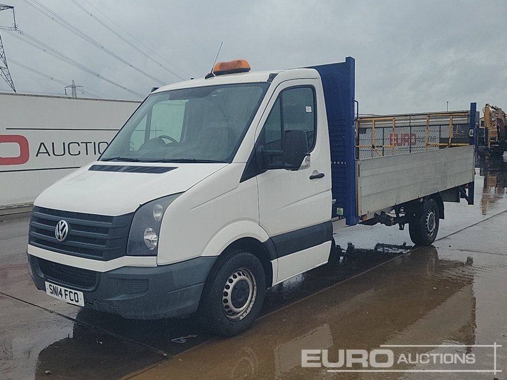 2014 Volkswagen Crafter - Transportbil med flak: bild 1 2014 Volkswagen Crafter - Transportbil med flak: bild 1