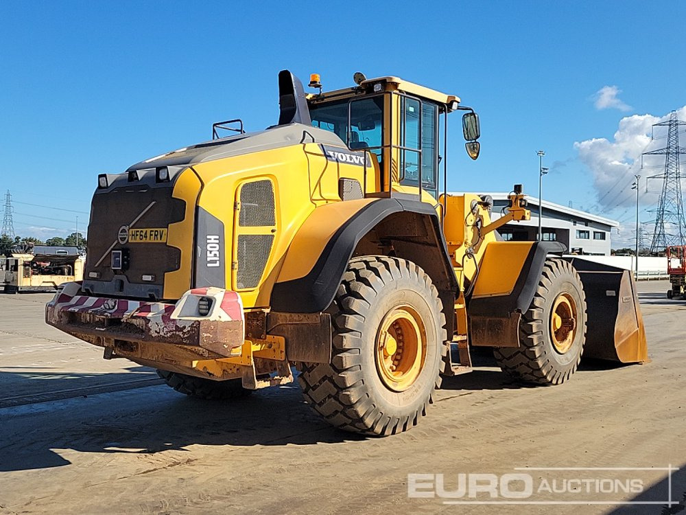 2014 Volvo L150H - Hjullastare: bild 5 2014 Volvo L150H - Hjullastare: bild 5