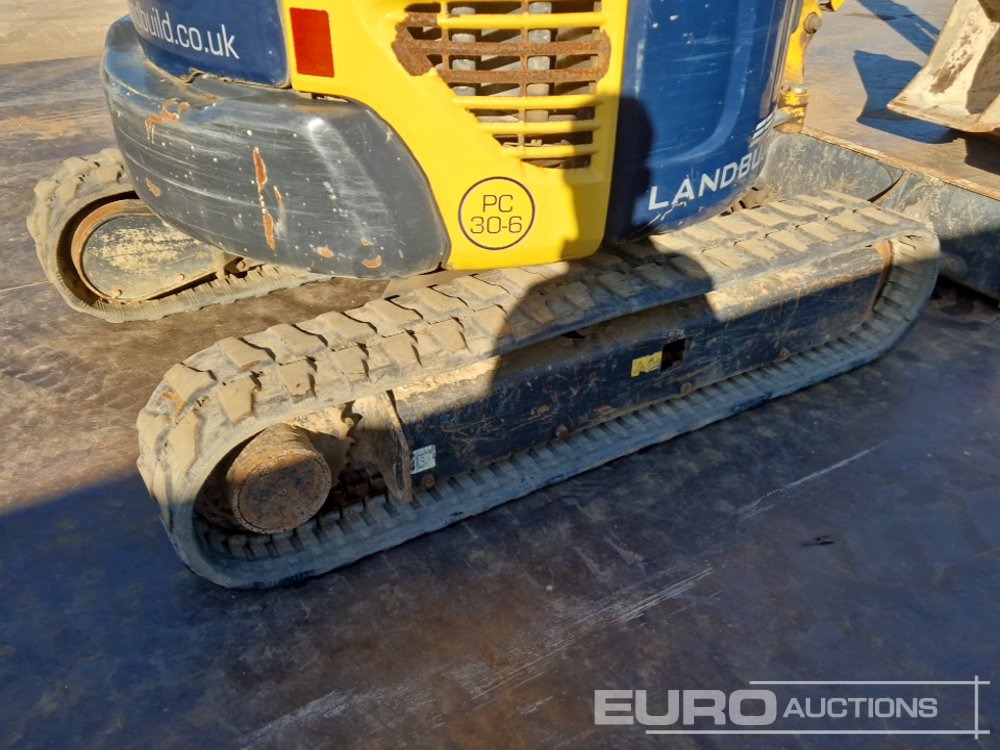 Minigrävmaskin 2015 Komatsu PC30MR-3: bild 14