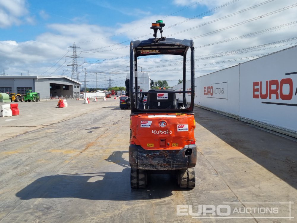 2015 Kubota KX016-4 - Minigrävmaskin: bild 4 2015 Kubota KX016-4 - Minigrävmaskin: bild 4