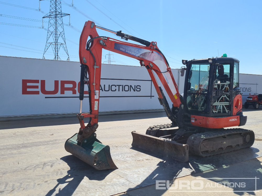 2015 Kubota KX057-4 - Minigrävmaskin: bild 1 2015 Kubota KX057-4 - Minigrävmaskin: bild 1