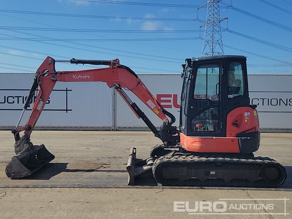2015 Kubota U48-4 - Minigrävmaskin: bild 2 2015 Kubota U48-4 - Minigrävmaskin: bild 2