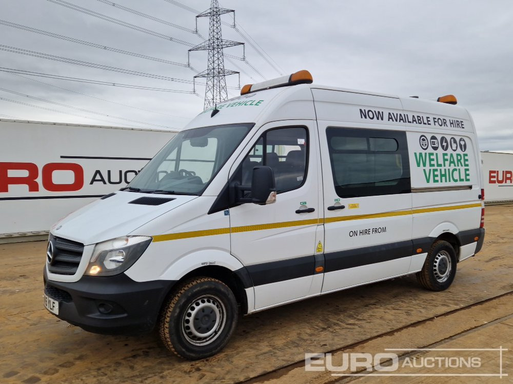 2015 Mercedes Sprinter - Dubbelhytt transportbil, Skåpbil: bild 1 2015 Mercedes Sprinter - Dubbelhytt transportbil, Skåpbil: bild 1