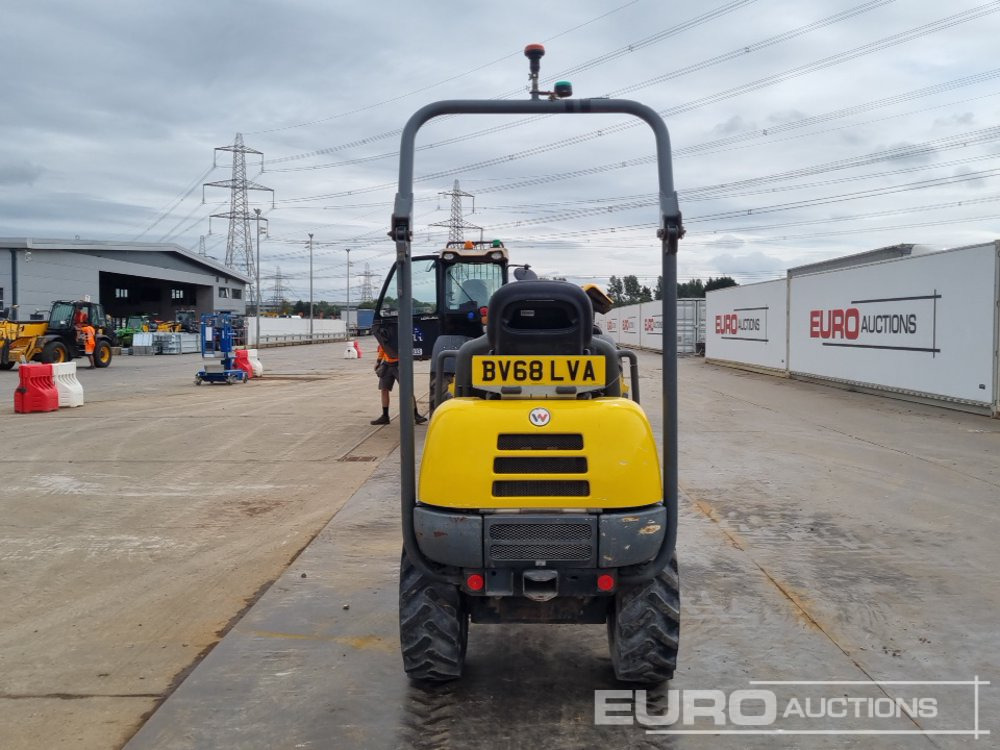 2015 Wacker Neuson 1001 - Minitippbil: bild 4 2015 Wacker Neuson 1001 - Minitippbil: bild 4
