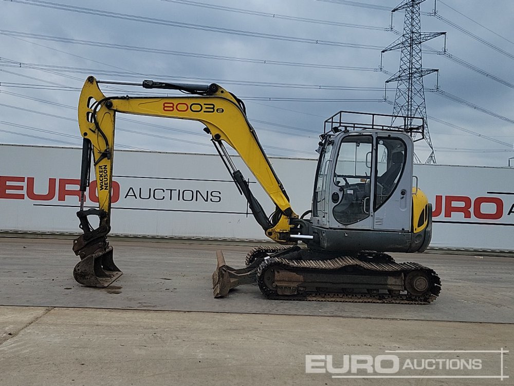 2015 Wacker Neuson 8003 - Minigrävmaskin: bild 2 2015 Wacker Neuson 8003 - Minigrävmaskin: bild 2