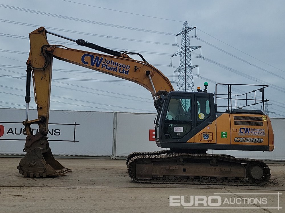 2016 Case CX210D - Bandgrävare: bild 2 2016 Case CX210D - Bandgrävare: bild 2