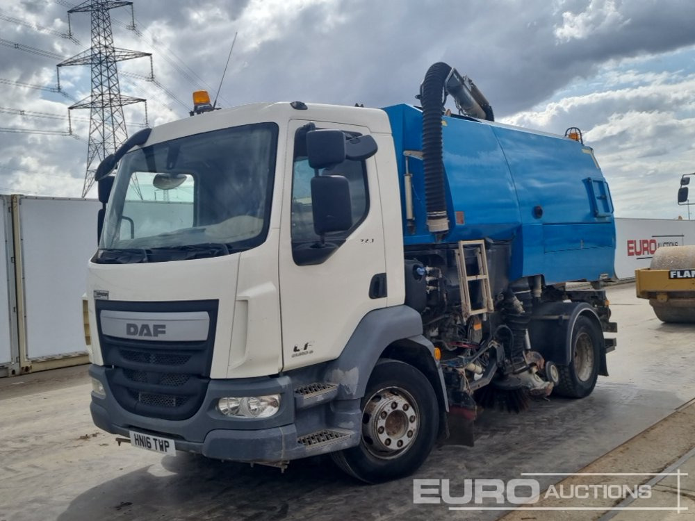 2016 DAF LF220 - Sopmaskin: bild 1 2016 DAF LF220 - Sopmaskin: bild 1