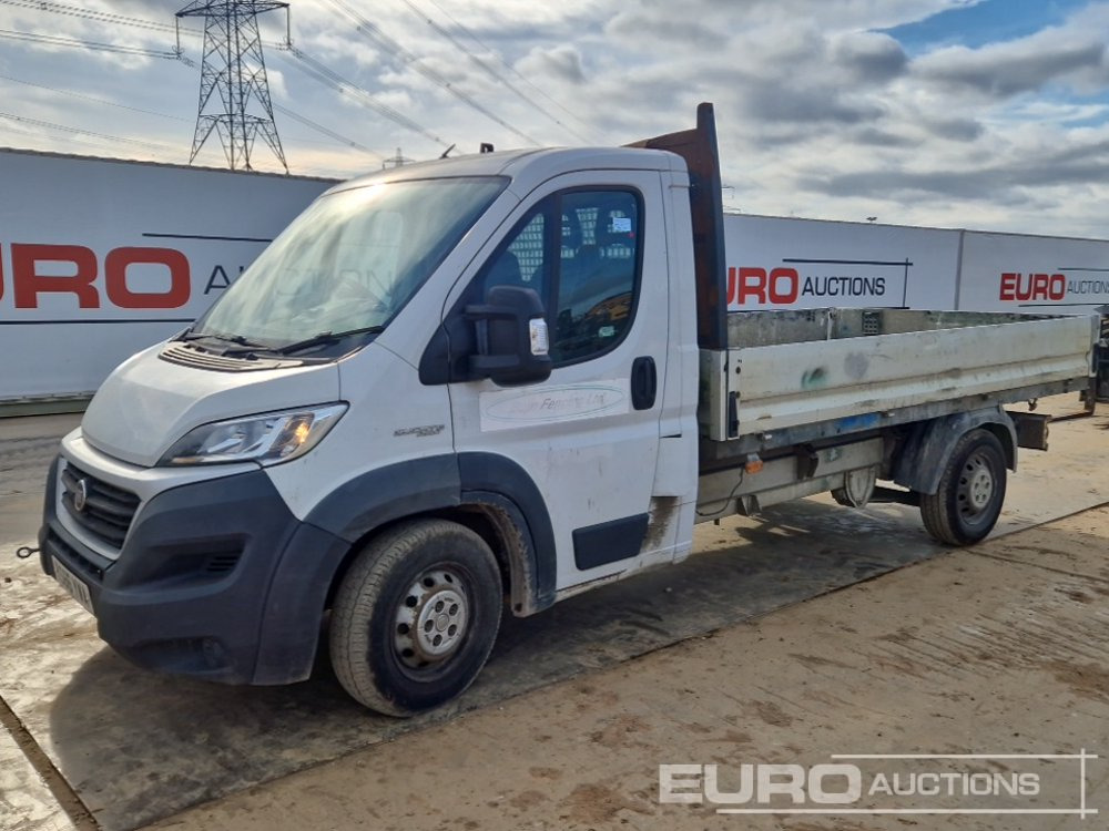 2016 Fiat Ducato 35 - Transportbil med flak: bild 1 2016 Fiat Ducato 35 - Transportbil med flak: bild 1