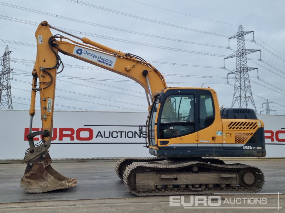 2016 Hyundai R140-9A - Bandgrävare: bild 2 2016 Hyundai R140-9A - Bandgrävare: bild 2