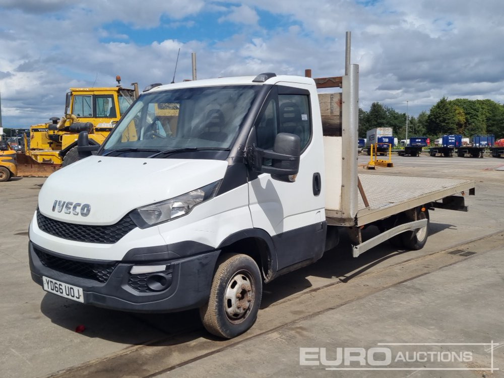 2016 Iveco Daily 50-170 - Transportbil med flak: bild 1 2016 Iveco Daily 50-170 - Transportbil med flak: bild 1