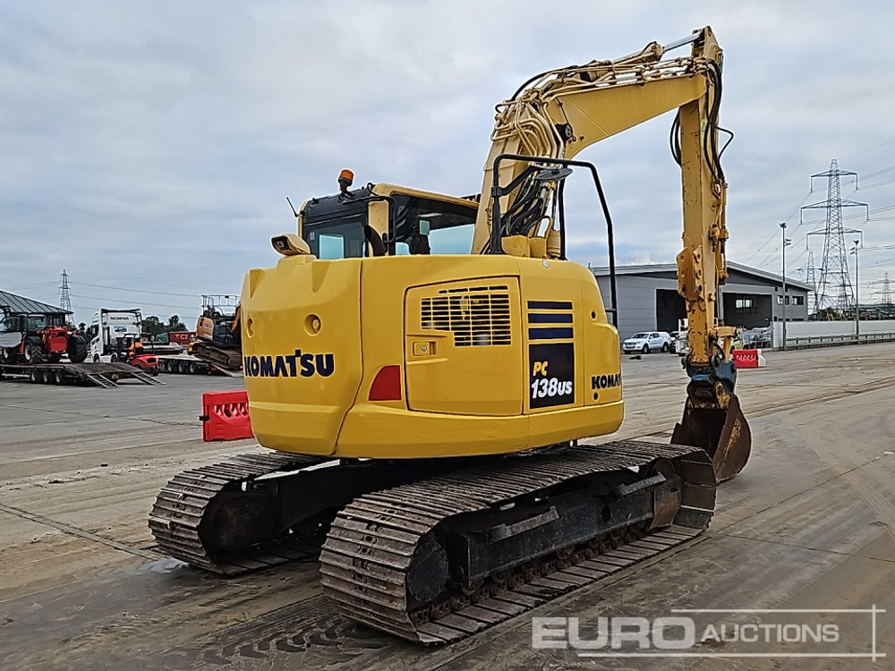 2016 Komatsu PC138US-10 - Bandgrävare: bild 5 2016 Komatsu PC138US-10 - Bandgrävare: bild 5