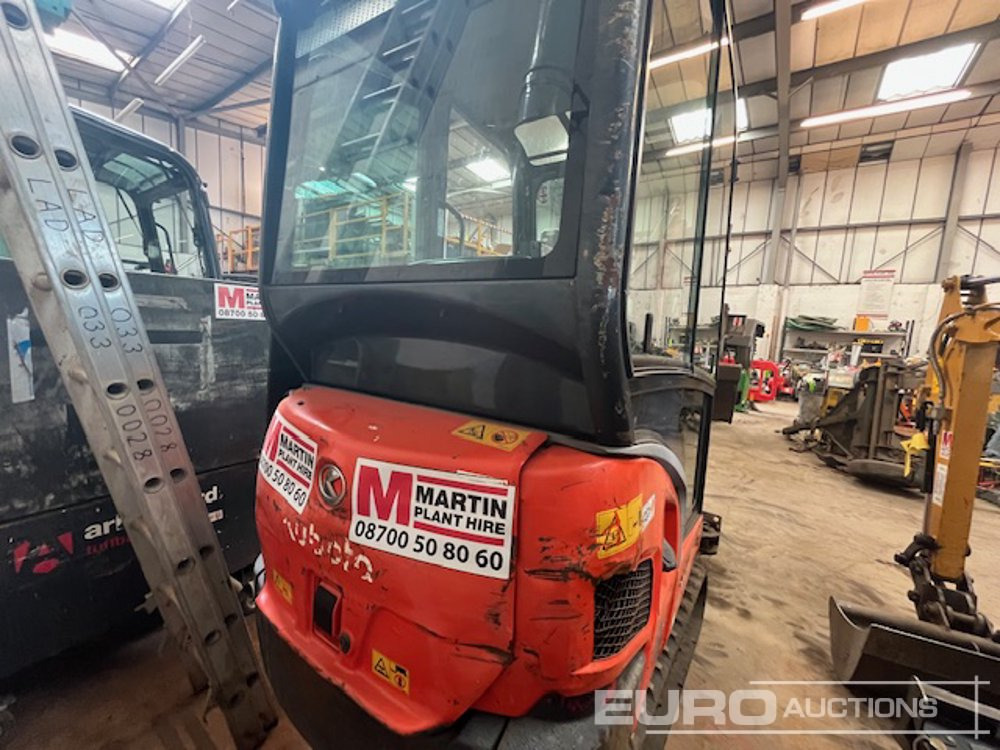 2016 Kubota KX016-4 - Minigrävmaskin: bild 3 2016 Kubota KX016-4 - Minigrävmaskin: bild 3