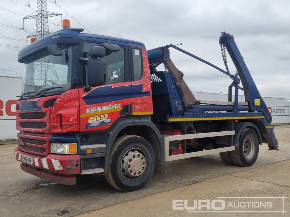 2016 Scania P250 - Liftdumper lastbil: bild 1 2016 Scania P250 - Liftdumper lastbil: bild 1