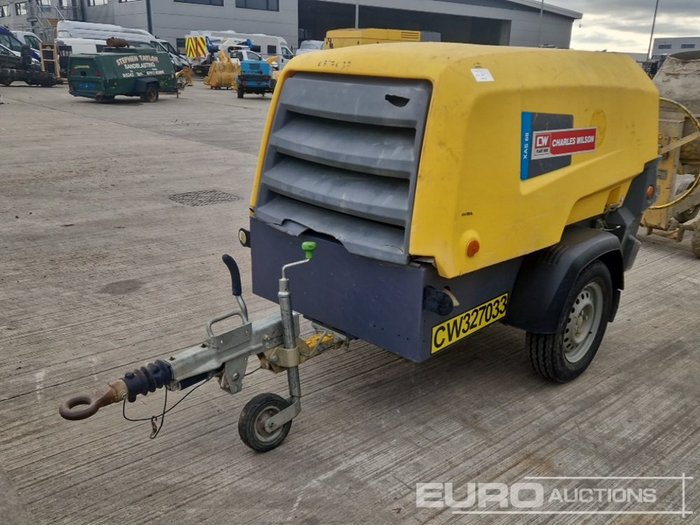2017 Atlas Copco XAS 68 - Luftkompressor: bild 1 2017 Atlas Copco XAS 68 - Luftkompressor: bild 1